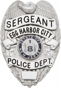 Eagle Topped Badge M-222