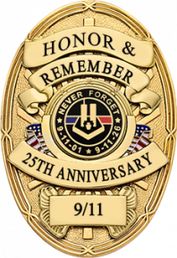 9/11 Remembrance Collection Badge