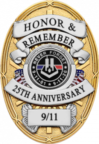 9/11 Remembrance Collection Badge