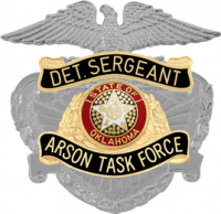 Eagle Topped Badge w/reversed enamel panels M-443-R