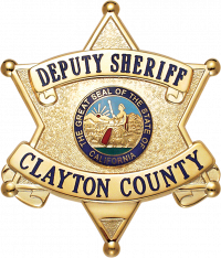 Six Point Star Ball Tipped Badge S262-L