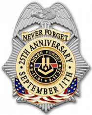 9/11 Remembrance Collection Badge