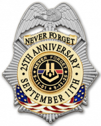 9/11 Remembrance Collection Badge
