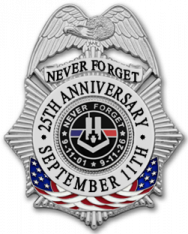 9/11 Remembrance Collection Badge