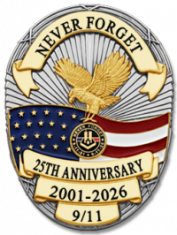 9/11 Remembrance Collection Badge