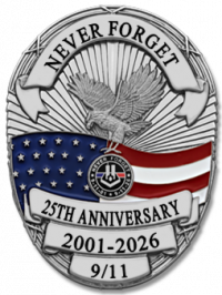 9/11 Remembrance Collection Badge