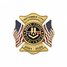 9/11 Remembrance Collection Badge