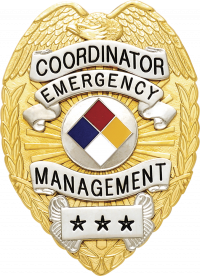 Eagle Topped Badge Style # S-91C