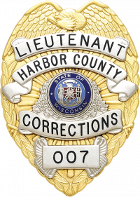 Eagle Topped Badge S100-A