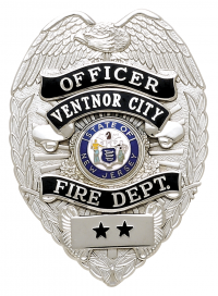 Eagle Topped Badge w/reversed panels S-91-R