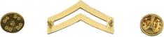 3/4" Corporal Double Chevron Insignia W25
