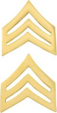 1" Sergeant Chevrons Insignia W27