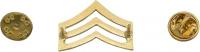 3/4" x 1" Sergeant Chevron Insignia W28