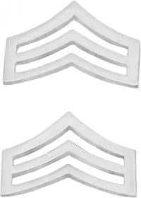 3/4" x 1" Sergeant Chevron Insignia W28