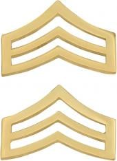 7/8" Sergeant Chevron Insignia W29
