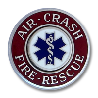 Air - Crash Fire - Rescue collar insignia 7384