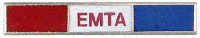 EMTA Three panel Commendation Bar Style 7435