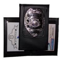 Double ID Case with Badge Flap Style # 744
