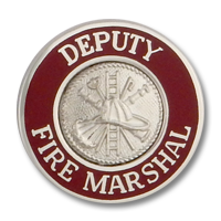 Deputy Fire Marshal collar insignia 7931