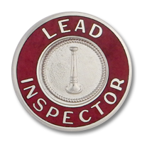 Lead Inspector collar insignia 8999