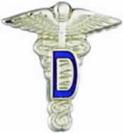 Caduceus Emblem Style Number 9527