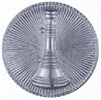 Cap Badge with Single Horn