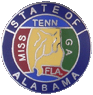 State of Alabama Full Color Insignia