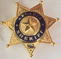 Sheriff badge from Arcadia TV Series