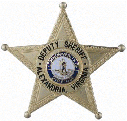 Five Point Ball Tipped Star Badge by Hook-Fast Specialties, Inc.<br>2 5/8" high x 2 11/16" wide