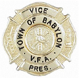 Maltese Cross Badge by Hook-Fast Specialties, Inc.<br>7/8" wide x 7/8" high