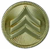 Cap Badge with Chevrons