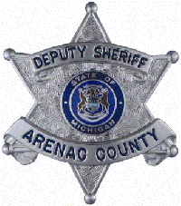 Six Point Ball Tipped Star Badge Style Number B6812 <br>2 1/8" high x 1 7/8" wide