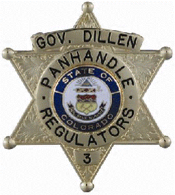 Six Point Ball Tipped Star Badge B8921