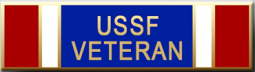 5 Section USSF Veteran  Commendation Bar