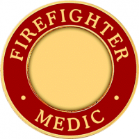 Firefighter Medic Cap Badge