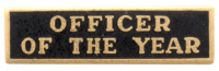 Officer Of The Year Marksmanship Bar