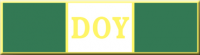 DOY, 3 Section Commendation Bar