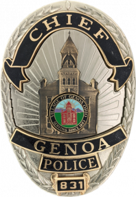 Versatile Oval Building Badge with Reverse Enamel Panels