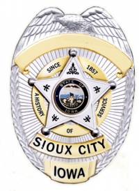 Sioux City Iowa Shield Badge