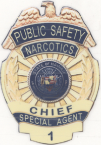Hawaii Public Safety Badge