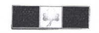 SHAMROCK, 3 Section commendation bar