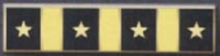 7 Color Commendation Bars with 4 Stars