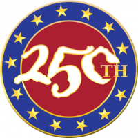 Commemorative Patriotic 250th Lapel Pin