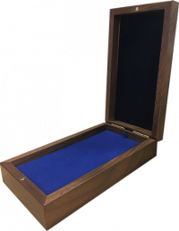 Solid Walnut Hand-Crafted Presentation Box