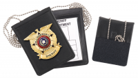 Recessed Badge and ID Neck Holder