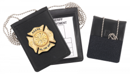 Recessed Badge and ID Neck Holder
