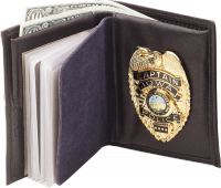 Classic 2 Fold Badge Wallet