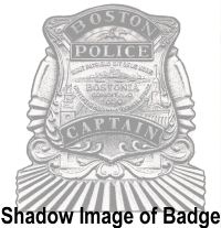 Boston Police Hat Badge