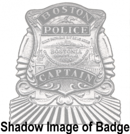Boston Police Hat Badge