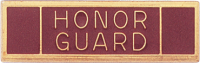 Three Section Honor Guard Commendation Bar